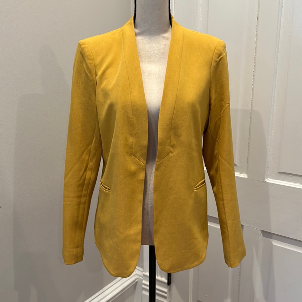 Yellow Blazer - Size 8